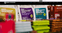 Desktop Screenshot of equalexchange.co.uk